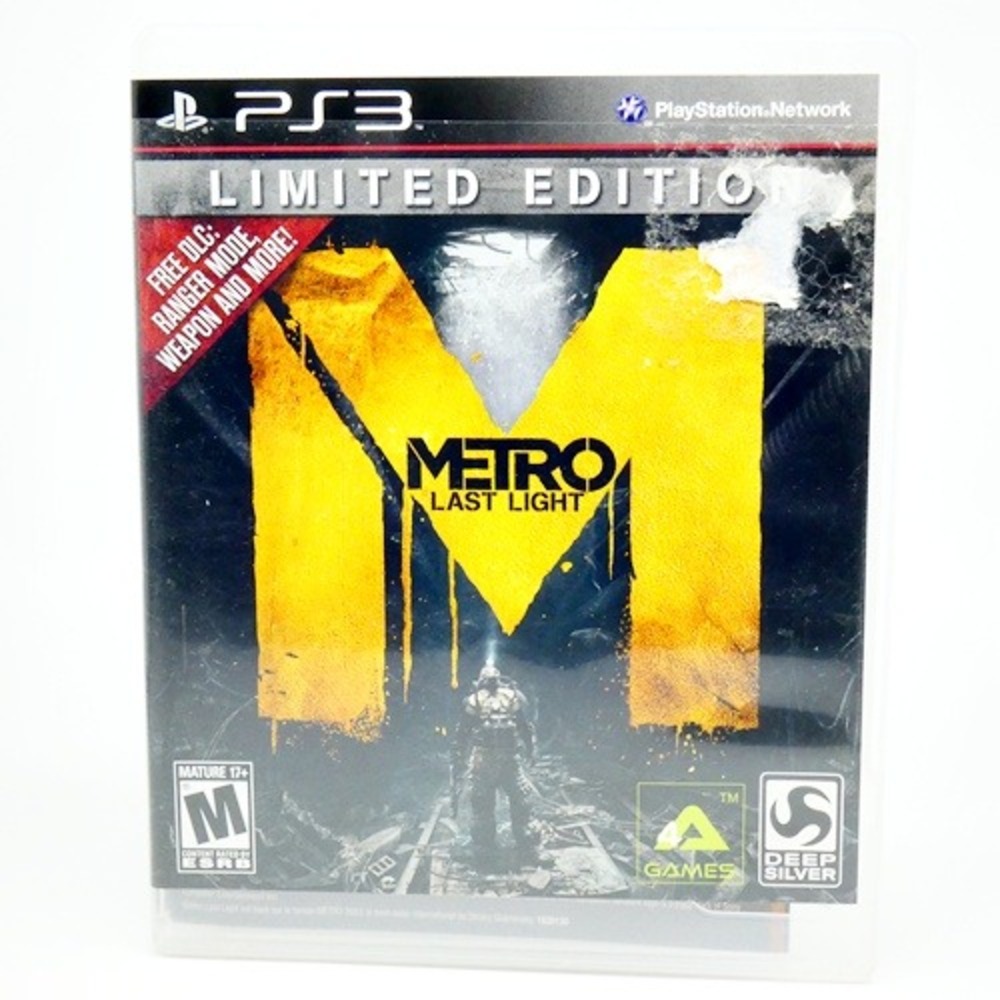 Metro Last Night ( Sony Playstation 3 ) PS3 Complete w/Case & Manual Ex Cond